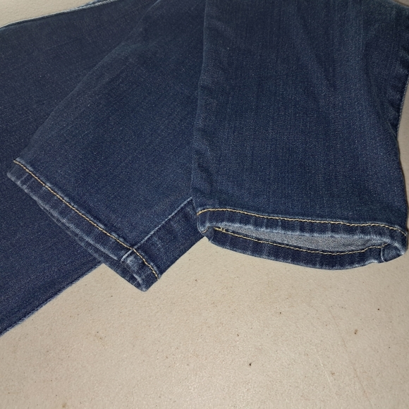 7 For All Mankind Women Maternitt Blue Jeans - Picture 12 of 13